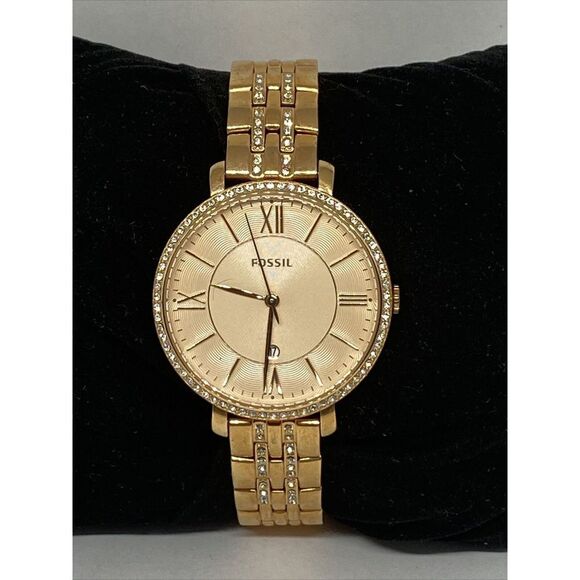 Fossil Jaqueline ES3546 Women's Stainless Steel Analog Dial Quartz Watch WO397 - Picture 1 of 12